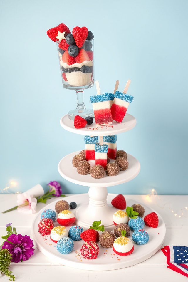 patriotic summer sweet treats