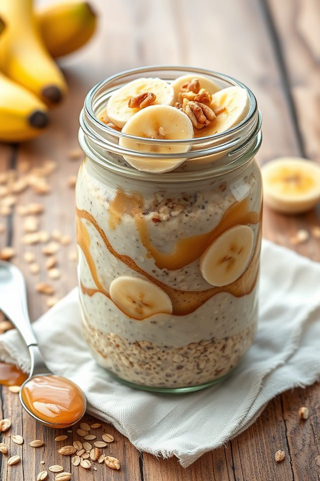 peanut butter banana oats
