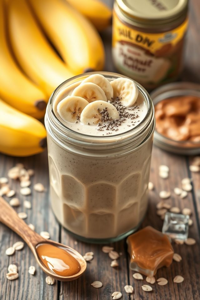 peanut butter banana smoothie