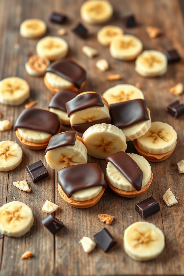 peanut butter banana snack