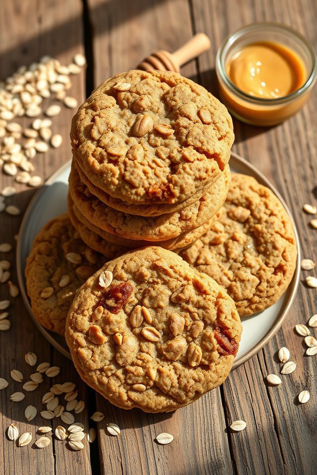 peanut butter oatmeal cookies
