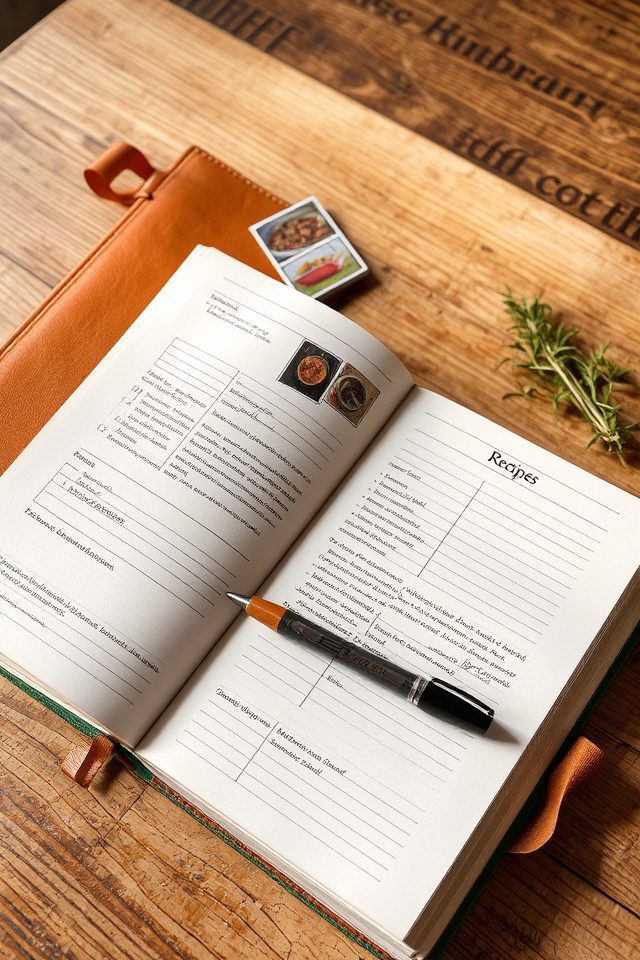 personalized interactive recipe book
