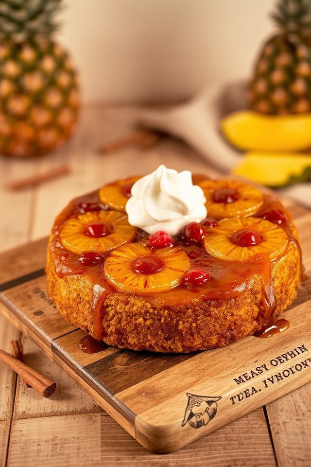 pineapple upside down cake
