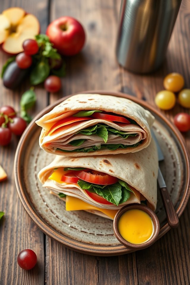 pita pockets with turkey