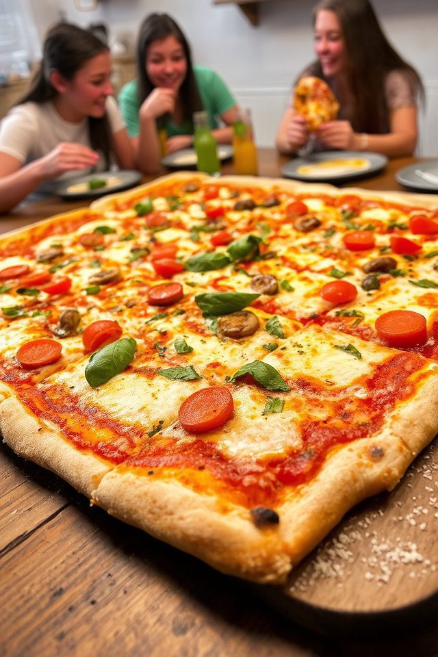pizza for large groups