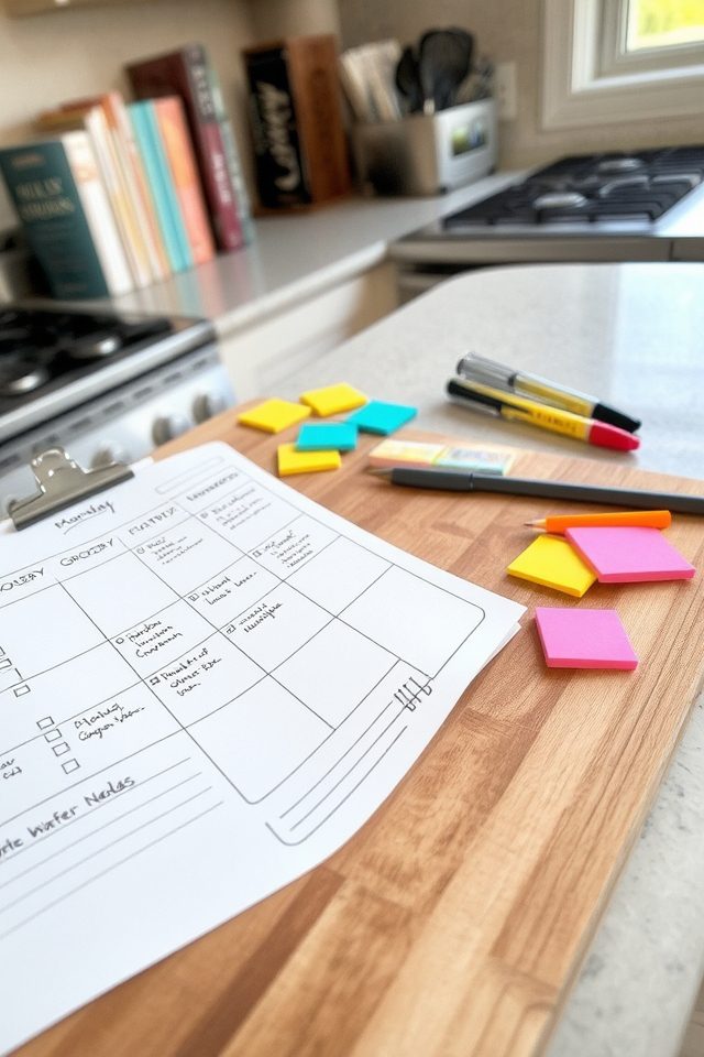 plan your daily meals