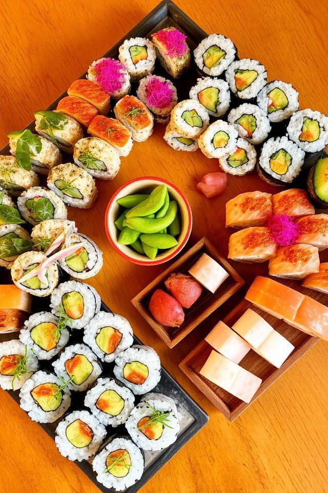 plant based sushi night