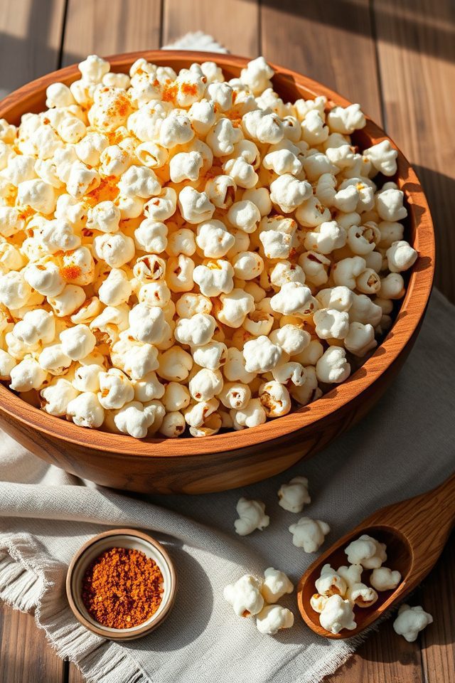 popcorn made without oil