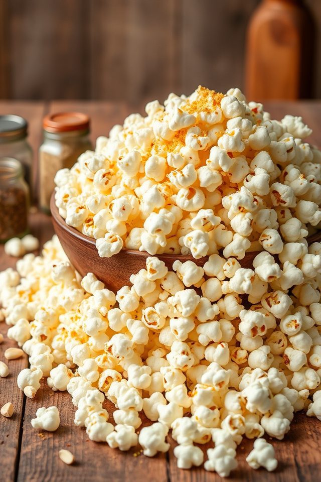 popcorn made without oil