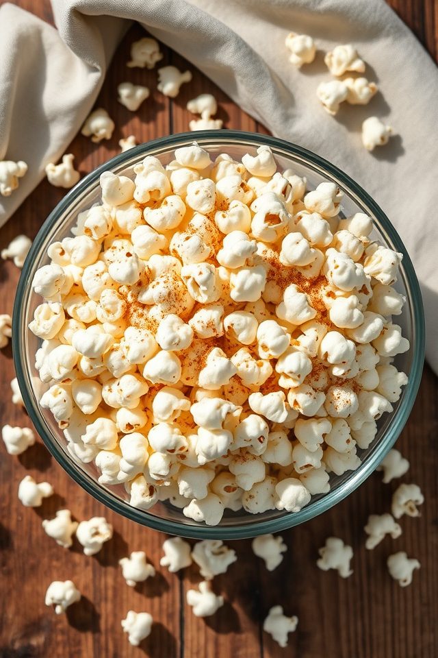 popcorn made without oil