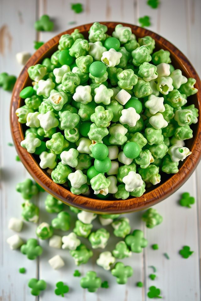 popcorn snack with coloring