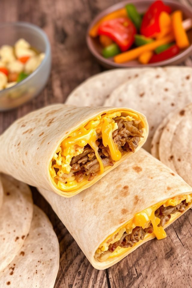 pork breakfast burrito recipe