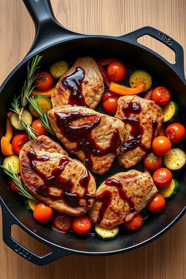 pork cooked with vegetables