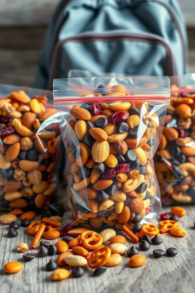 portable homemade trail mix