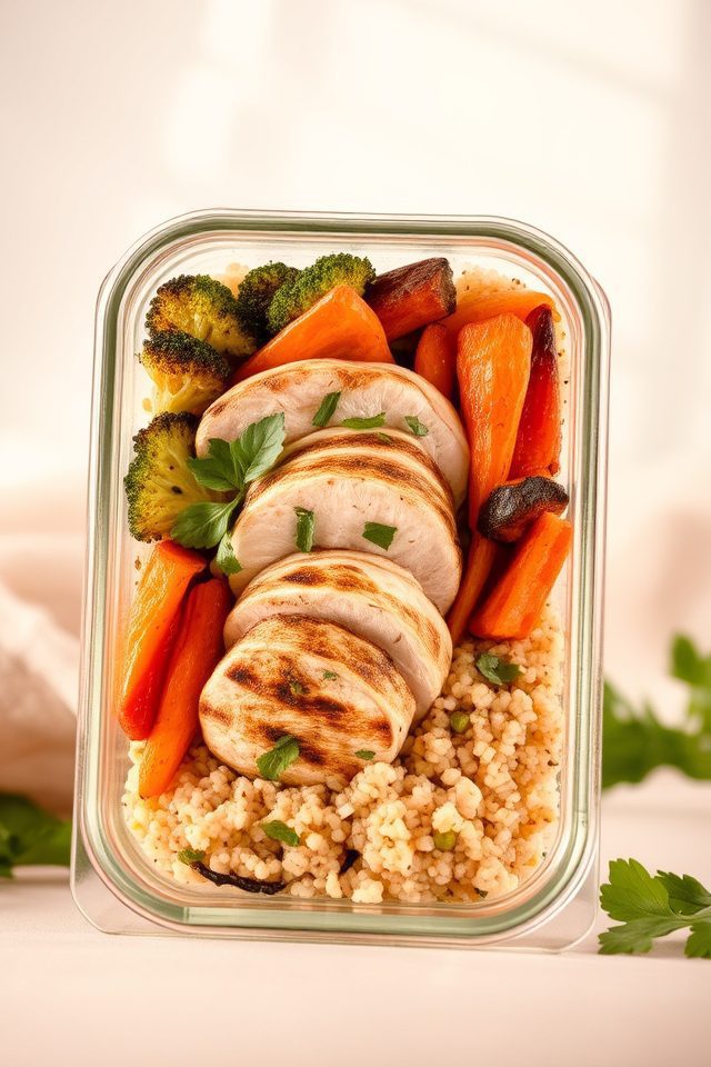 prepared healthy meal options