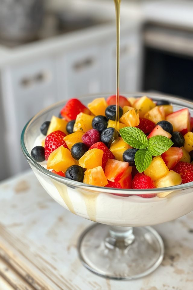 probiotic rich fruit dessert