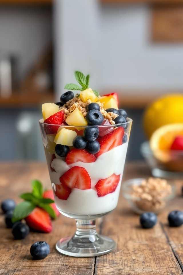 protein packed dessert option