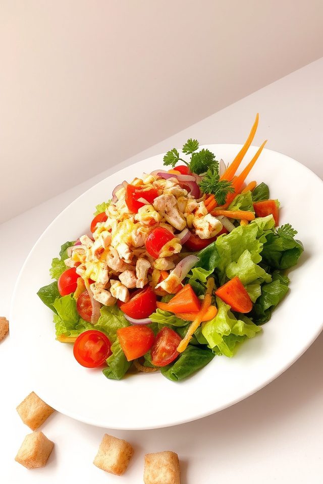 protein packed light meal