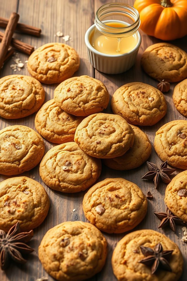 pumpkin spice gluten free cookies