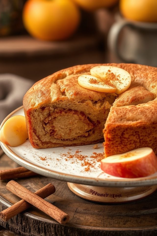 quick apple cinnamon dessert