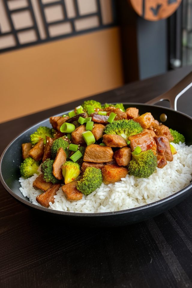 quick asian beef dish