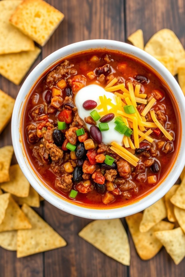 quick beef chili recipe
