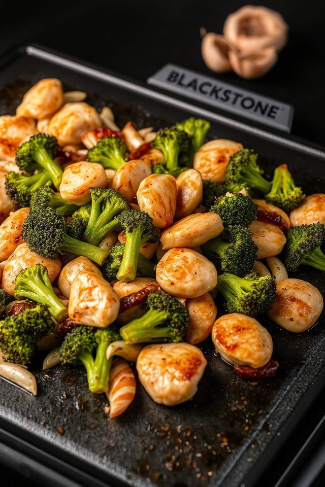quick blackstone chicken dinner