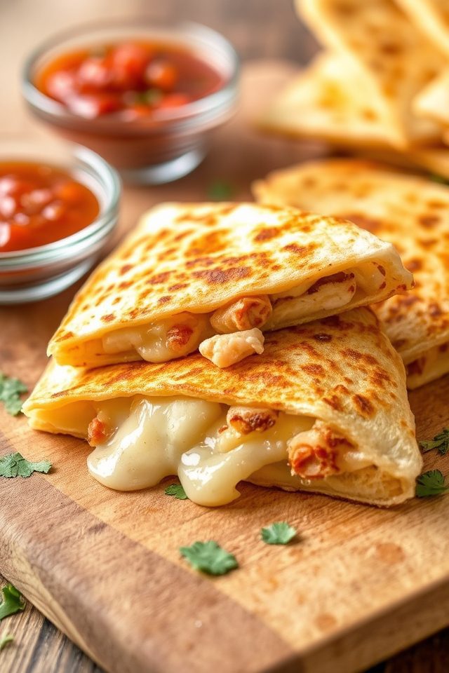 quick chicken cheese meal