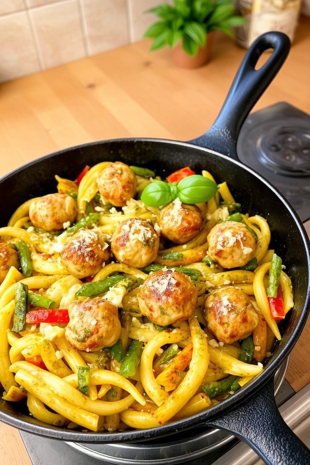 quick chicken pasta dinner