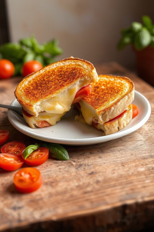quick delicious cheese sandwich