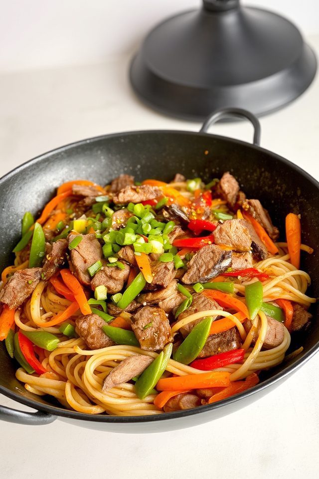 quick easy beef stirfry