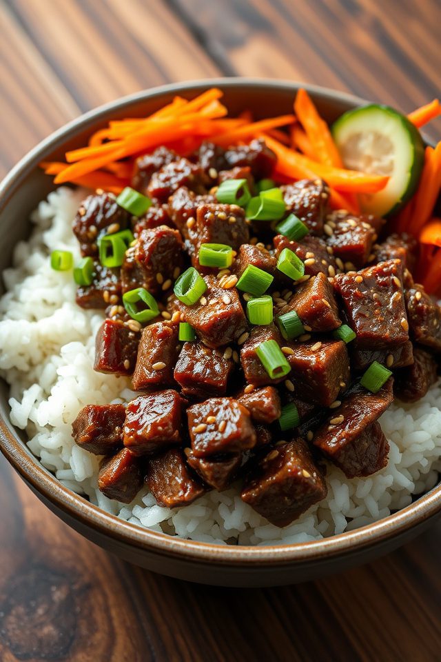 quick flavorful korean bowls