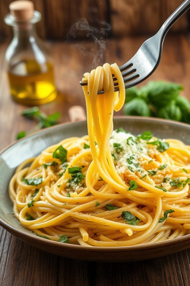 quick healthy olive pasta