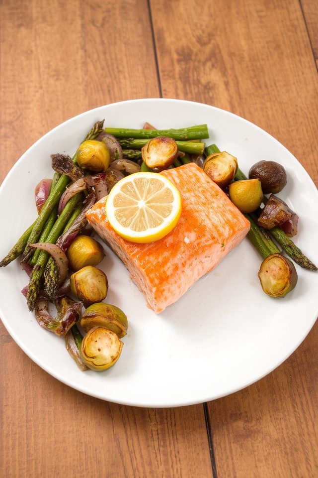 quick healthy salmon dinner