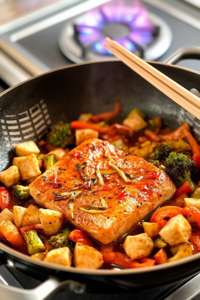 quick healthy salmon meal
