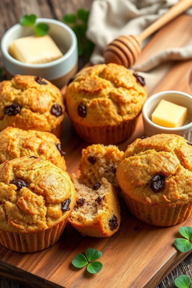 quick irish bread muffins