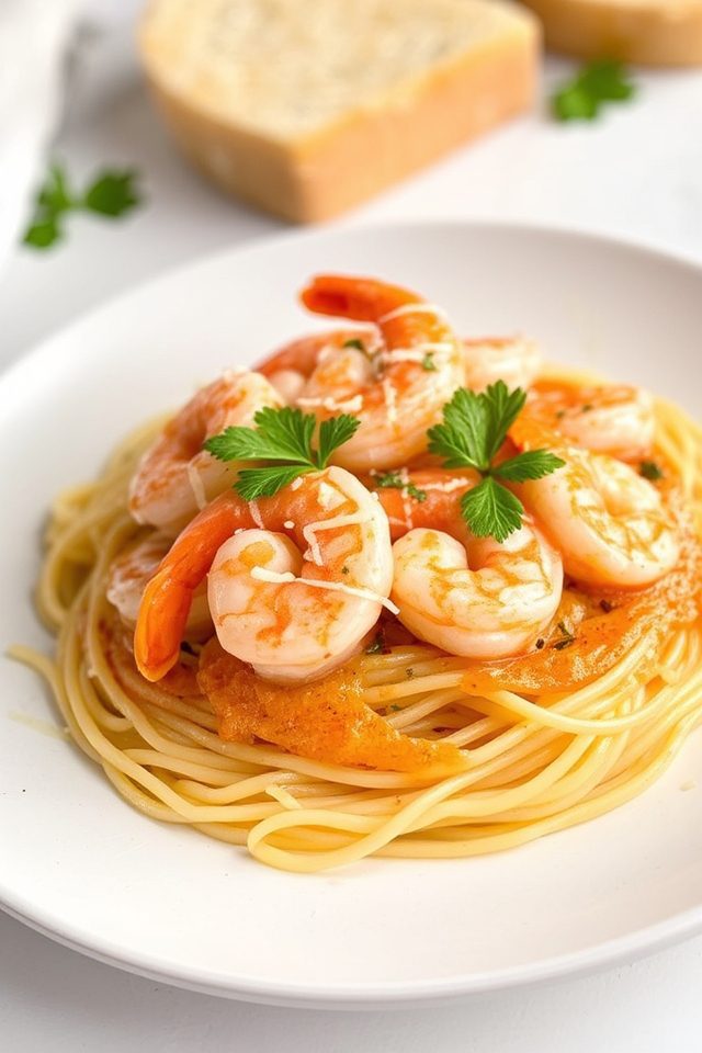quick italian shrimp dinner