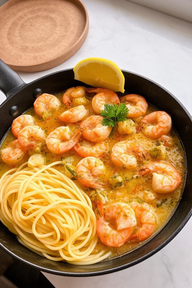 quick italian shrimp dish