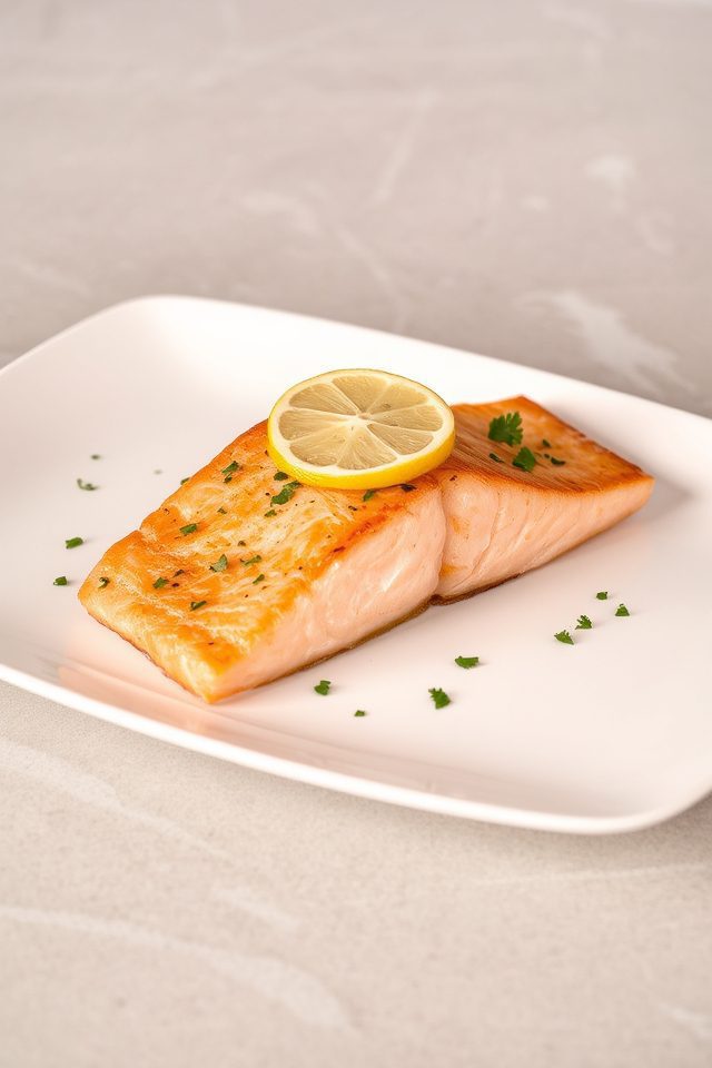 quick lemon baked salmon