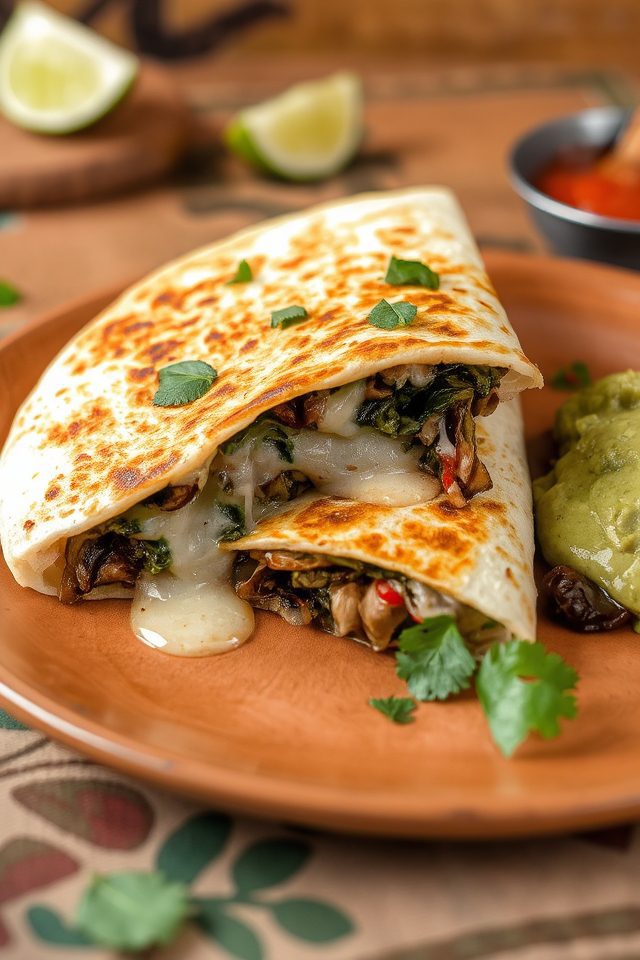 quick mexican cheese dish