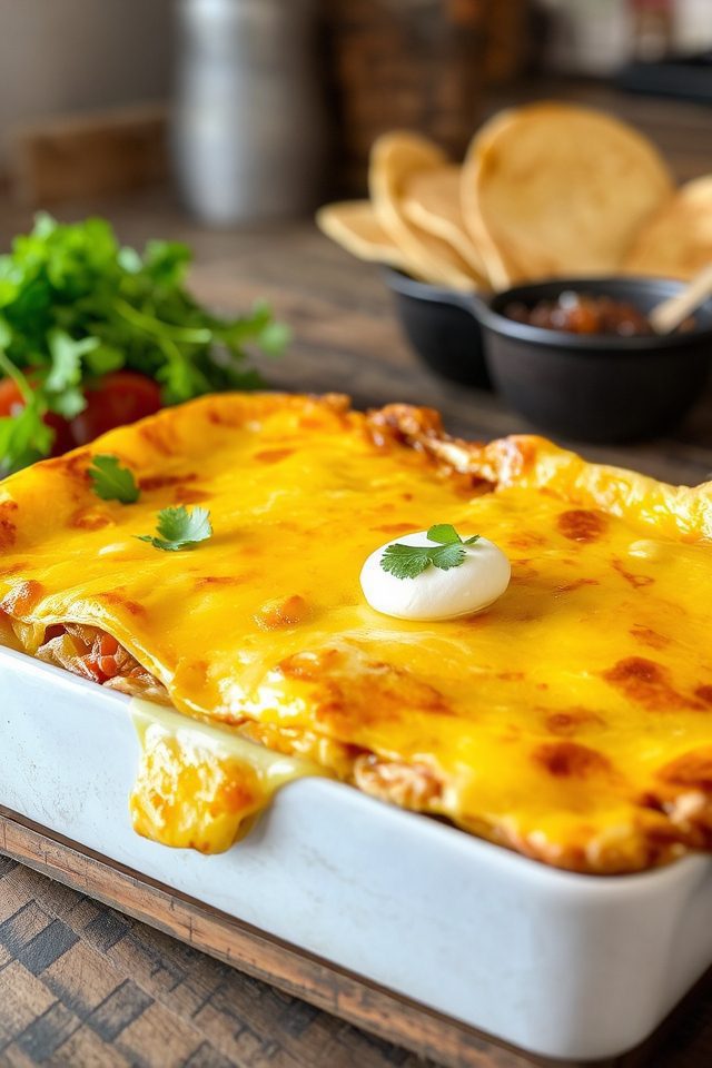 quick mexican chicken casserole