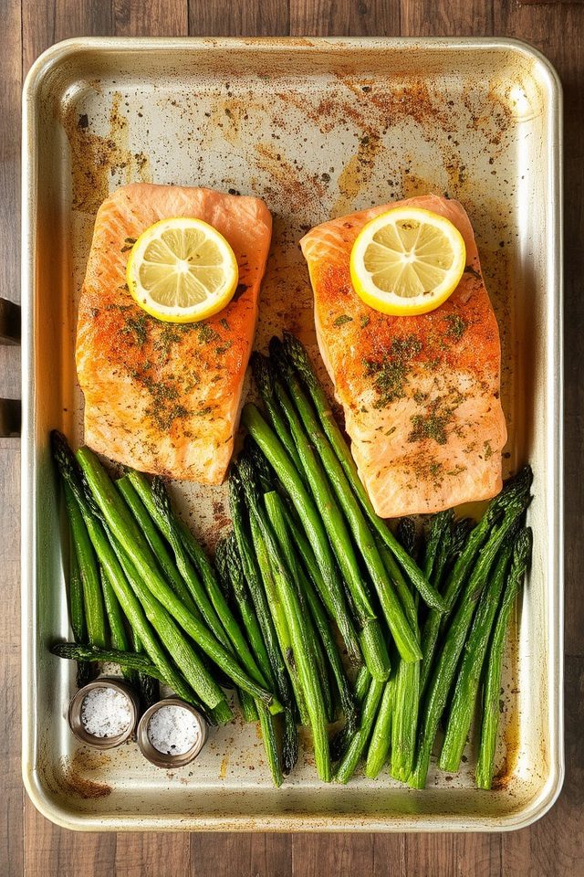 quick nutritious salmon dinner