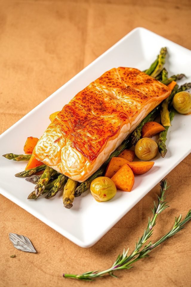 quick nutritious salmon meal