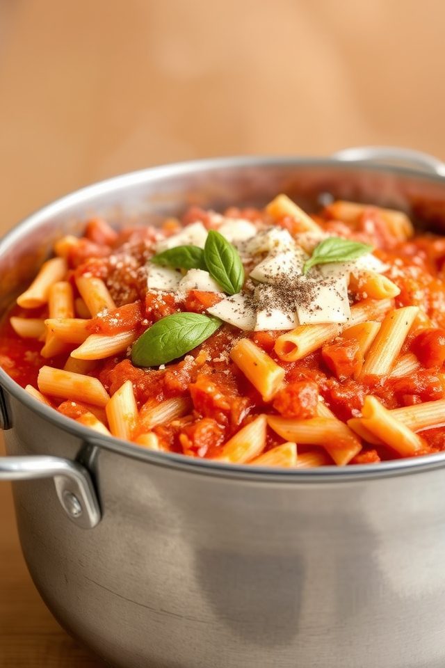 quick one pot pasta
