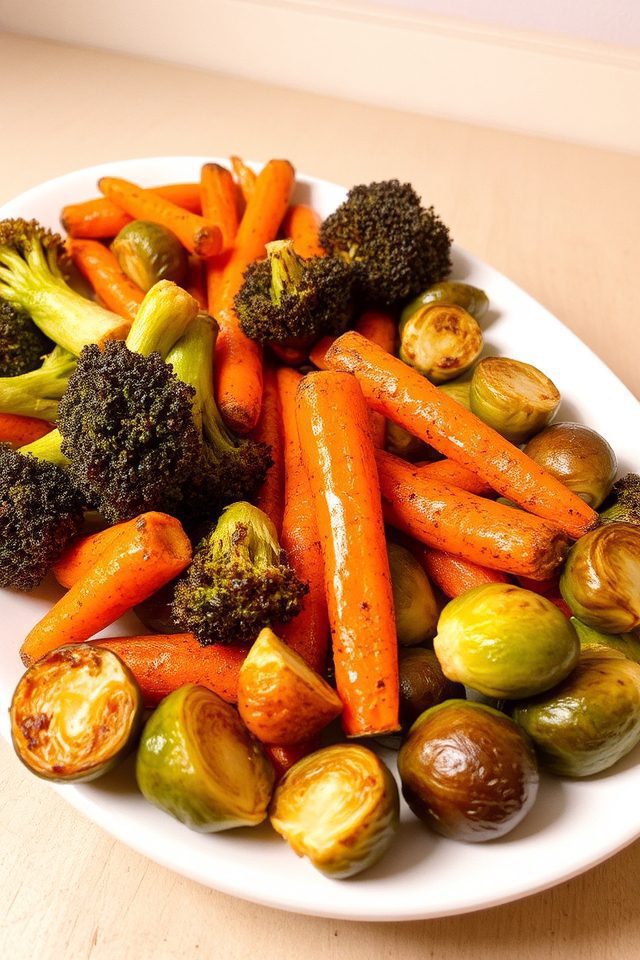 quick roasted veggie solution
