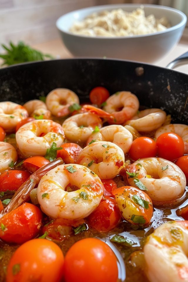 quick shrimp stir fry