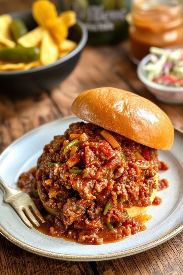 quick tangy beef sandwiches