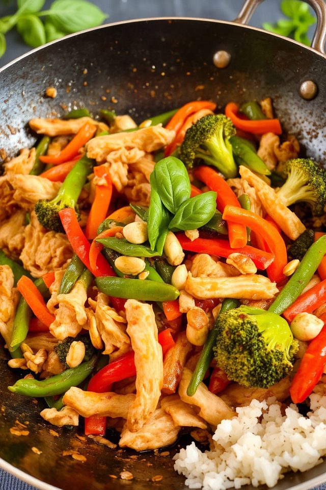 quick thai chicken dish