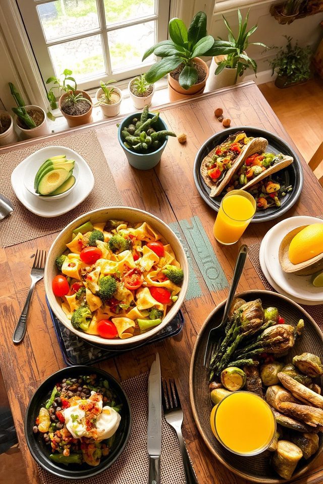 quick vegetarian college meals
