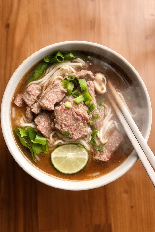 quick vietnamese noodle soup